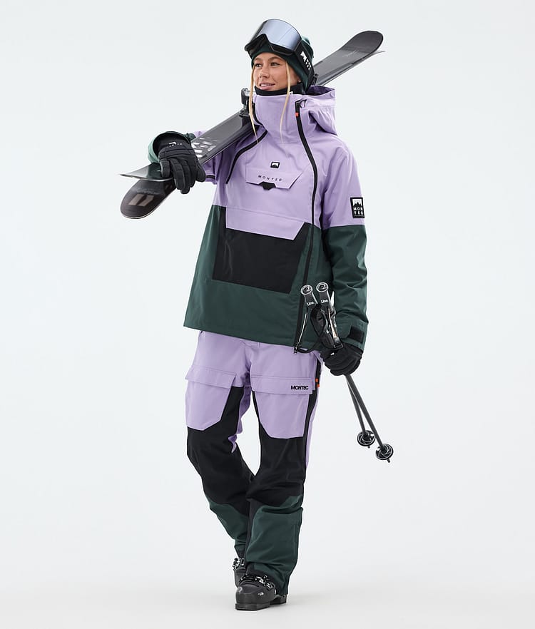Montec Fawk W Ski Pants Women Faded Violet/Black/Dark Atlantic, Image 2 of 8