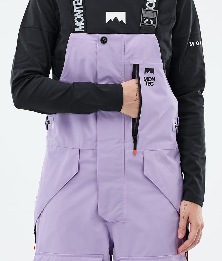 Montec Fawk W Snowboard Pants Women Faded Violet/Black/Dark Atlantic, Image 7 of 8