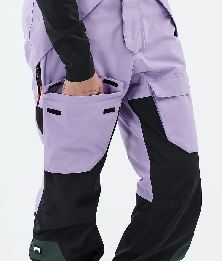 Montec Fawk W Snowboard Pants Women Faded Violet/Black/Dark Atlantic, Image 8 of 8