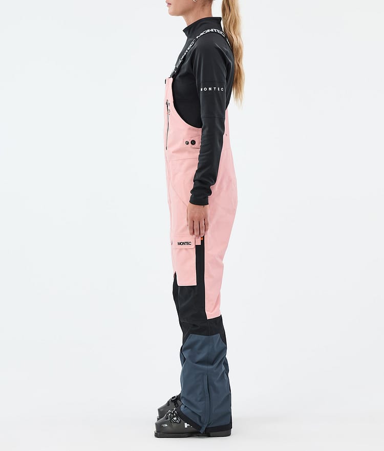 Montec Fawk W Ski Pants Women Soft Pink/Black/Metal Blue, Image 4 of 8