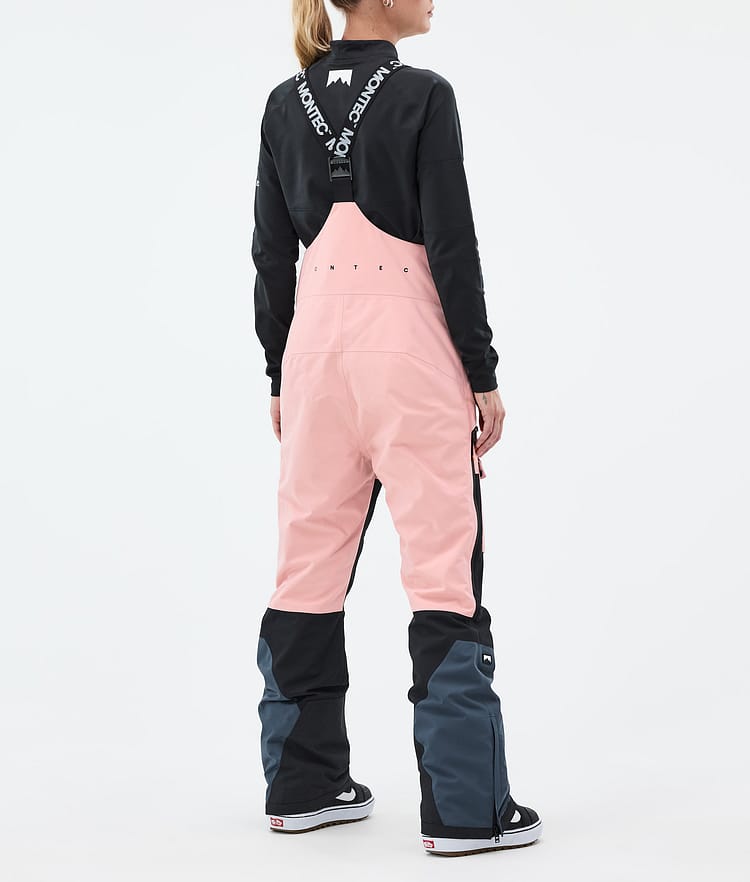 Montec Fawk W Snowboard Pants Women Soft Pink/Black/Metal Blue Renewed, Image 5 of 8