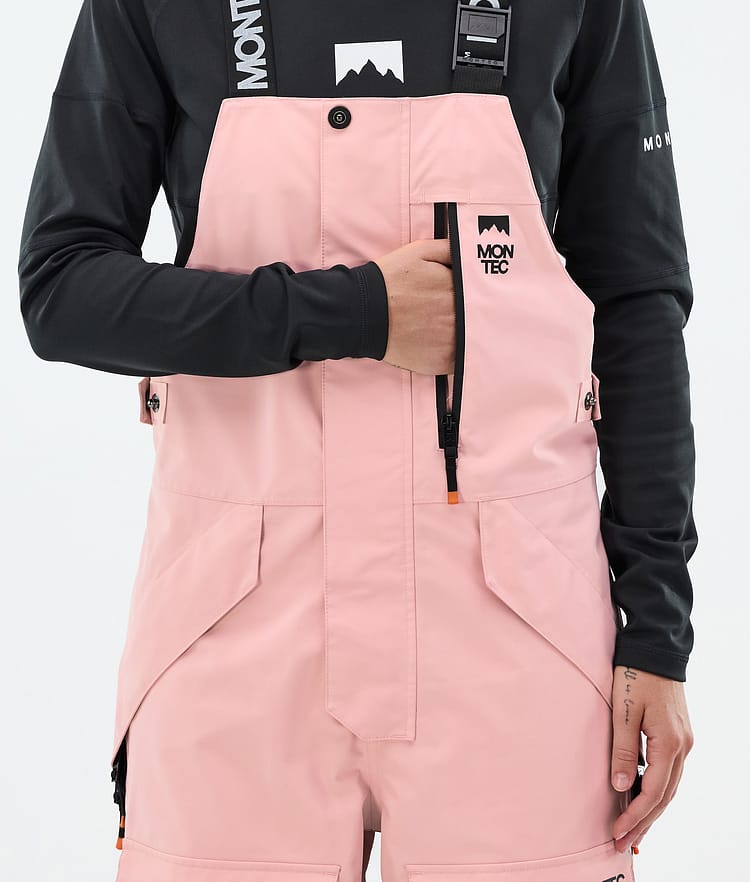 Montec Fawk W Snowboard Pants Women Soft Pink/Black/Metal Blue Renewed, Image 7 of 8
