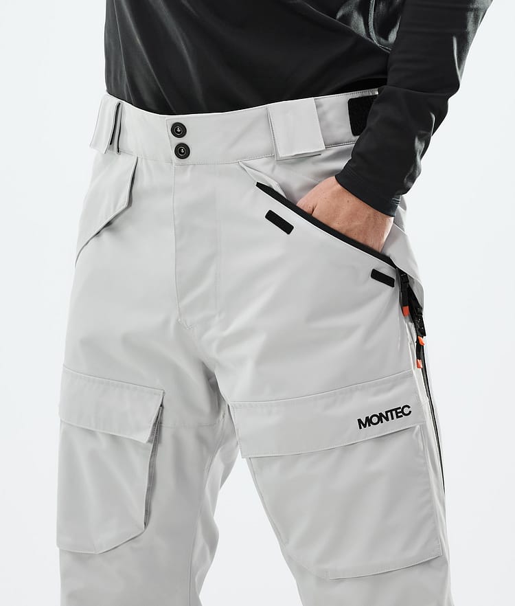 Montec Kirin Snowboard Pants Men Light Grey, Image 5 of 6