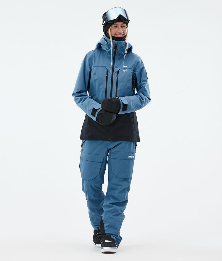 Montec Kirin W Snowboard Pants Women Blue Steel, Image 2 of 6