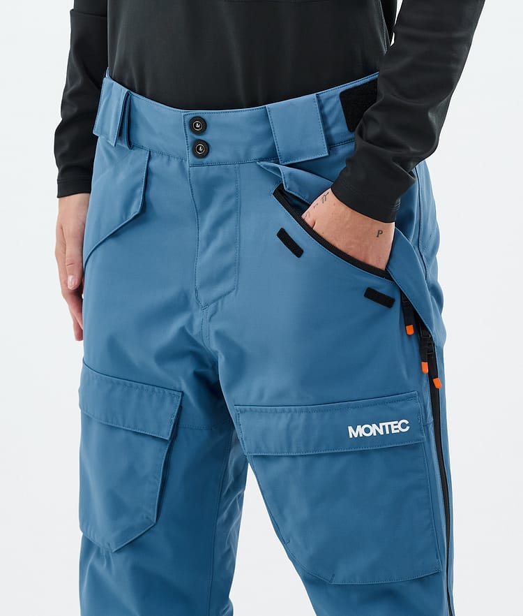 Montec Kirin W Ski Pants Women Blue Steel, Image 6 of 7