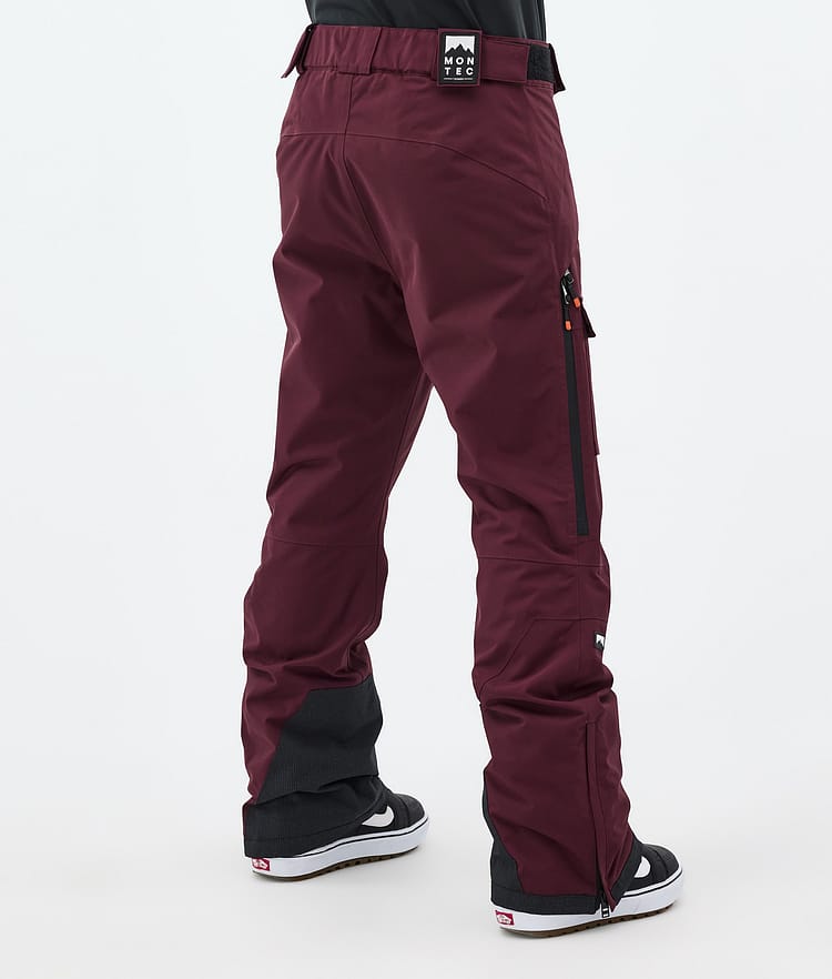 Montec Kirin W Snowboard Pants Women Burgundy Renewed, Image 4 of 6