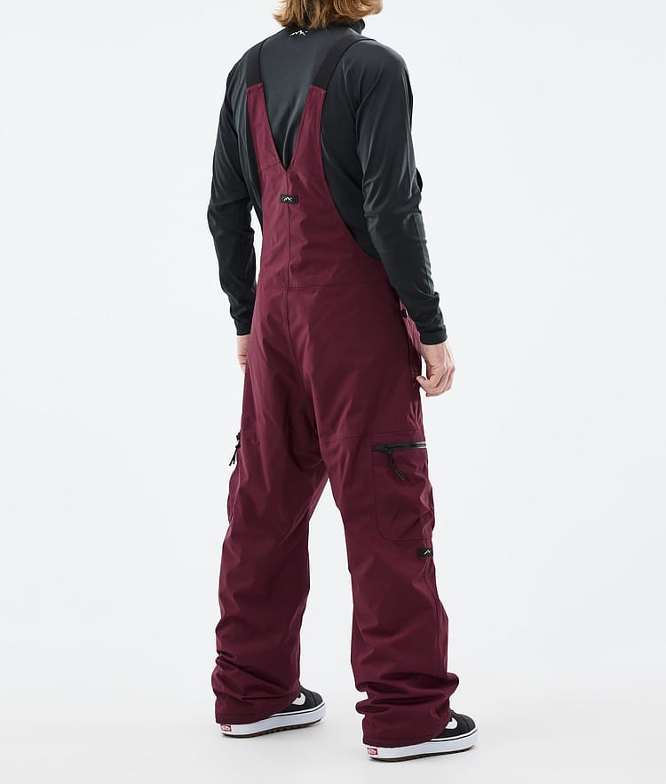 Dope Vertex Snowboard Pants Men Burgundy Renewed, Image 4 of 7