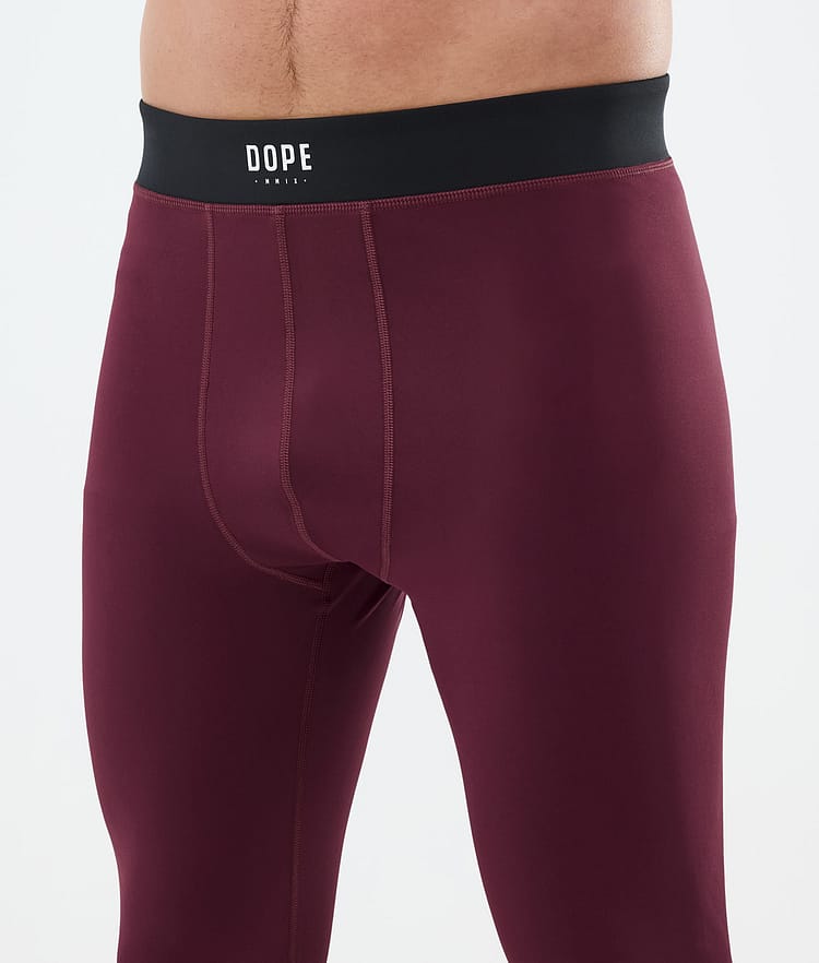 Dope Snuggle Base Layer Pant Men 2X-Up Burgundy, Image 5 of 7