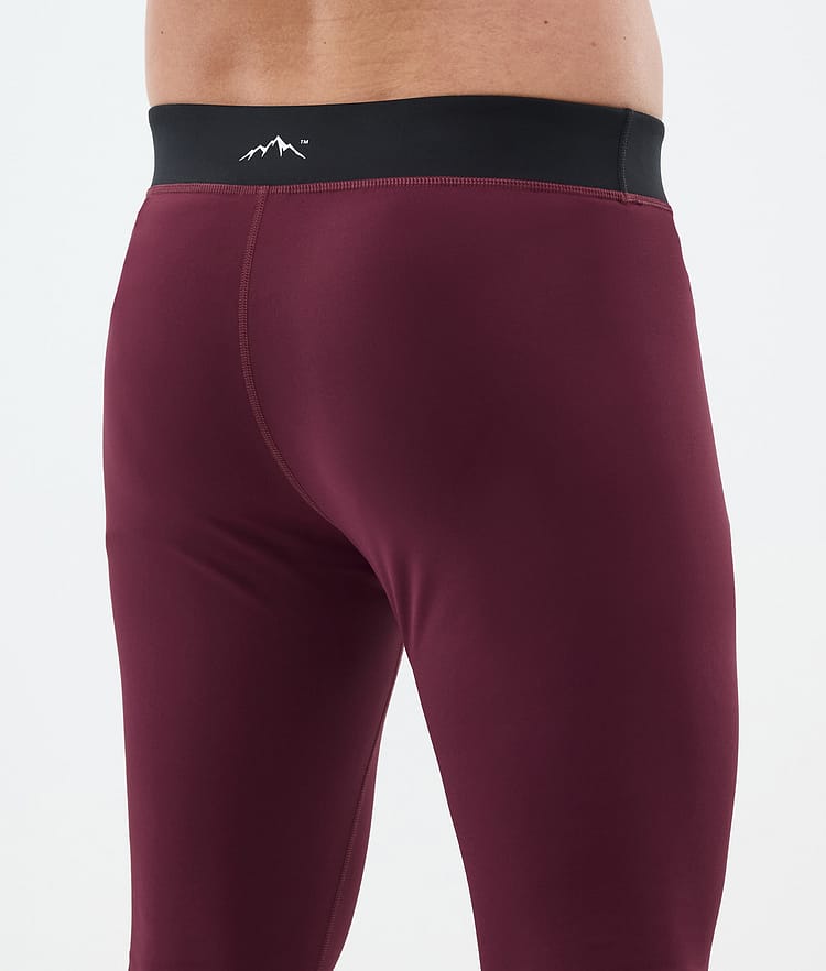 Dope Snuggle Base Layer Pant Men 2X-Up Burgundy, Image 6 of 7