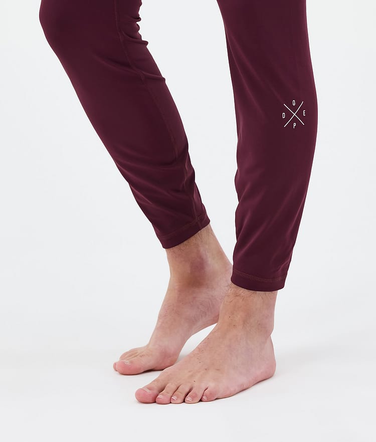 Dope Snuggle Base Layer Pant Men 2X-Up Burgundy, Image 7 of 7