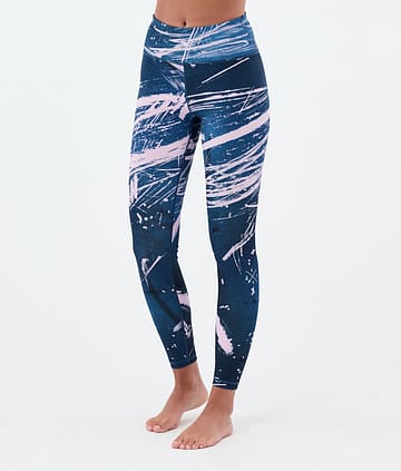 Dope Snuggle W Base Layer Pant Carvings Pink