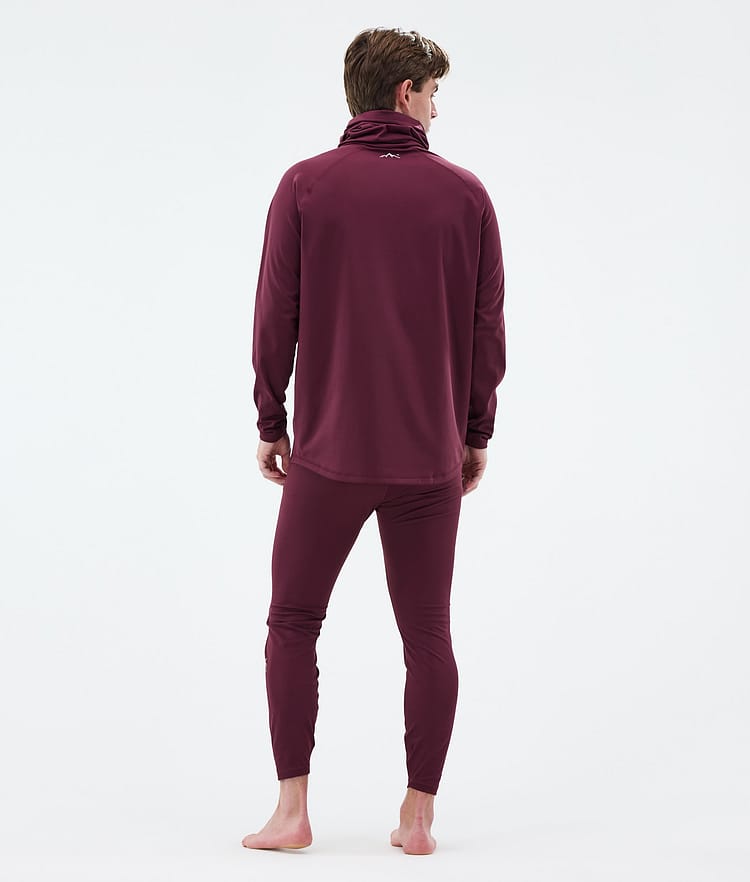 Dope Snuggle Base Layer Top Men 2X-Up Burgundy, Image 4 of 7