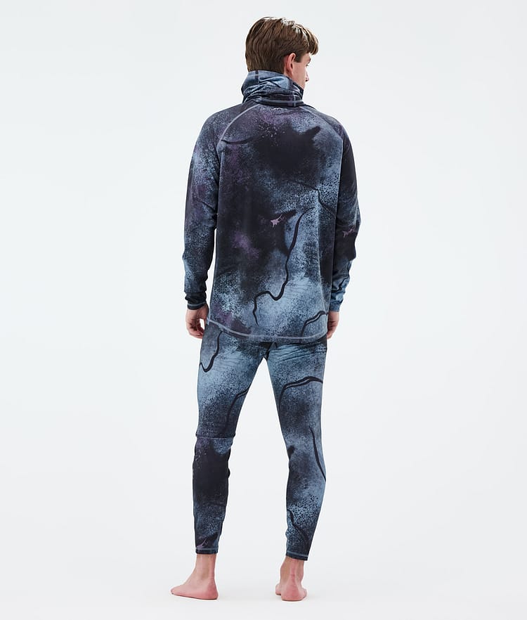 Dope Snuggle Top Termiczny Mężczyźni 2X-Up Jungle Purple, Image 4 of 7