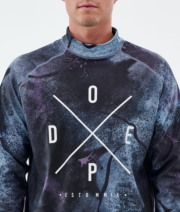 Dope Snuggle Top Termiczny Mężczyźni 2X-Up Jungle Purple, Image 6 of 7