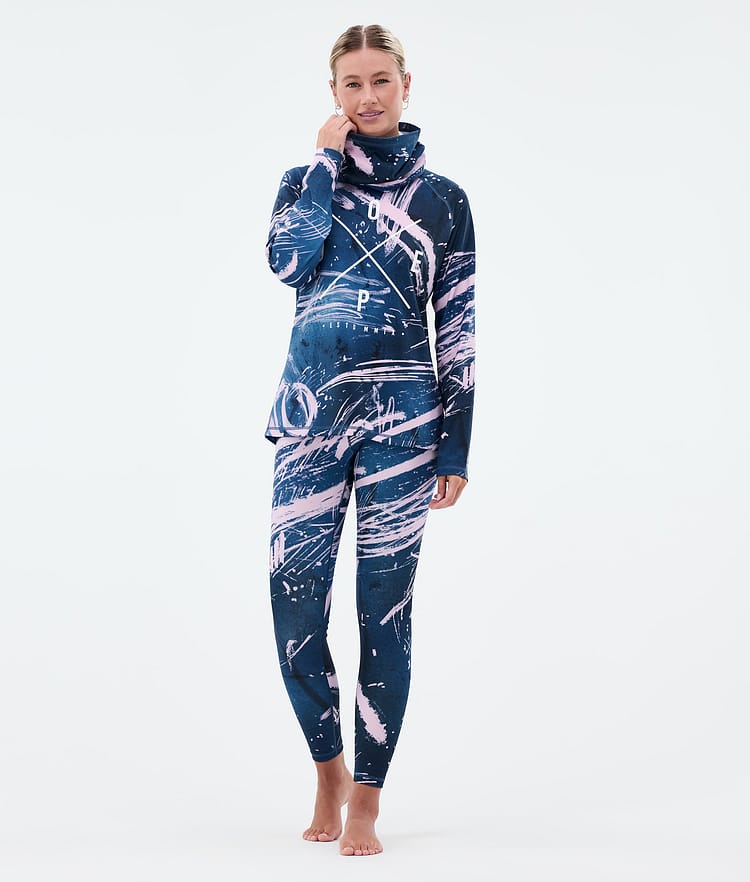 Dope Snuggle W Base Layer Top Women 2X-Up Carvings Pink, Image 3 of 7