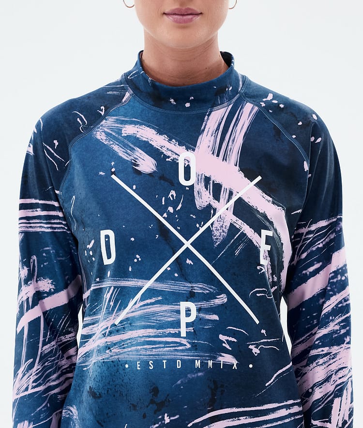 Dope Snuggle W Base Layer Top Women 2X-Up Carvings Pink, Image 6 of 7