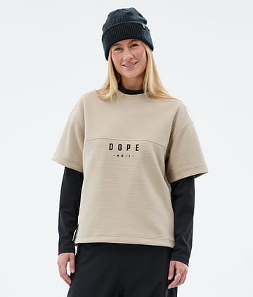 Dope Forge W Midlayer T-shirt Sand