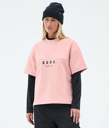 Dope Forge W Midlayer T-shirt Soft Pink