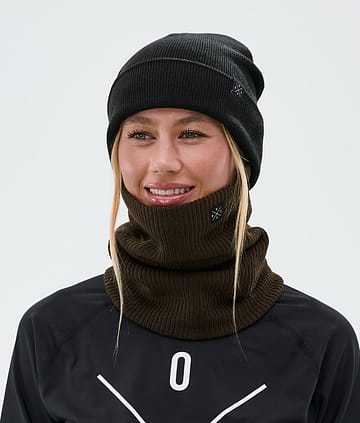Dope 2X-Up Knitted Facemask Dark Brown