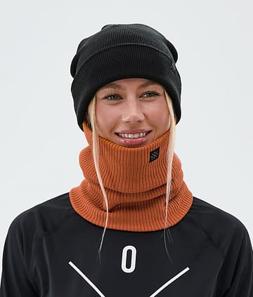 Dope 2X-Up Knitted Facemask Burned Orange