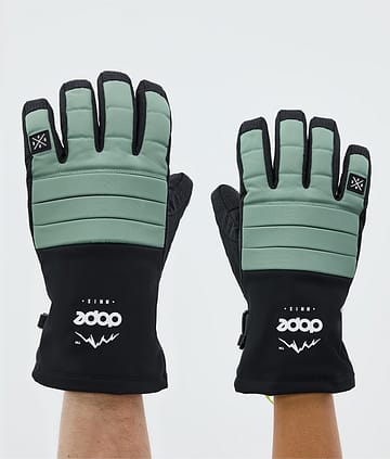 Dope Ace Ski Gloves Faded Green
