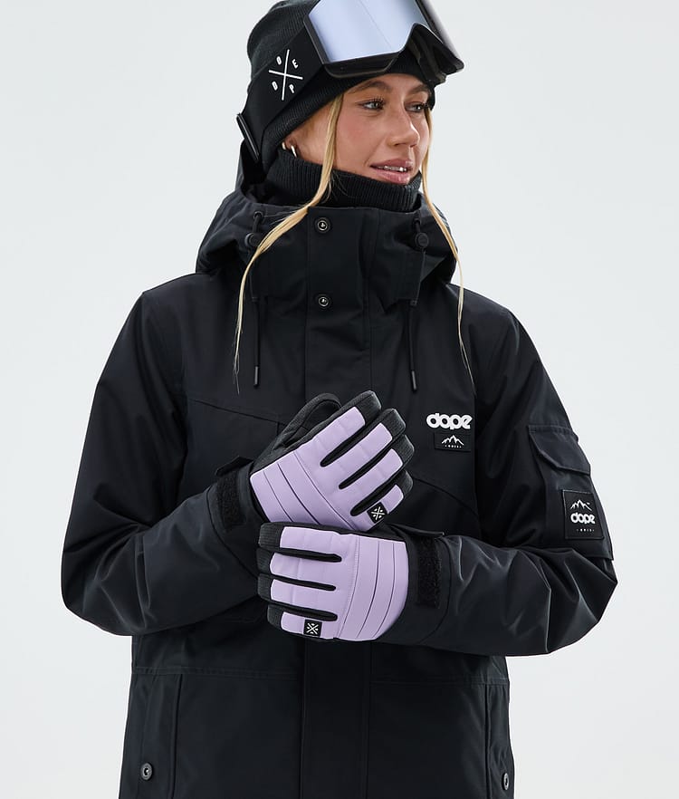 Dope Ace Ski Gloves Faded Violet, Image 3 of 4
