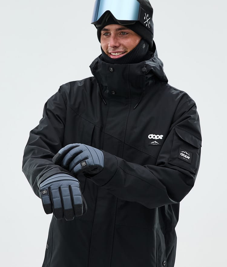 Dope Ace Ski Gloves Metal Blue, Image 3 of 4