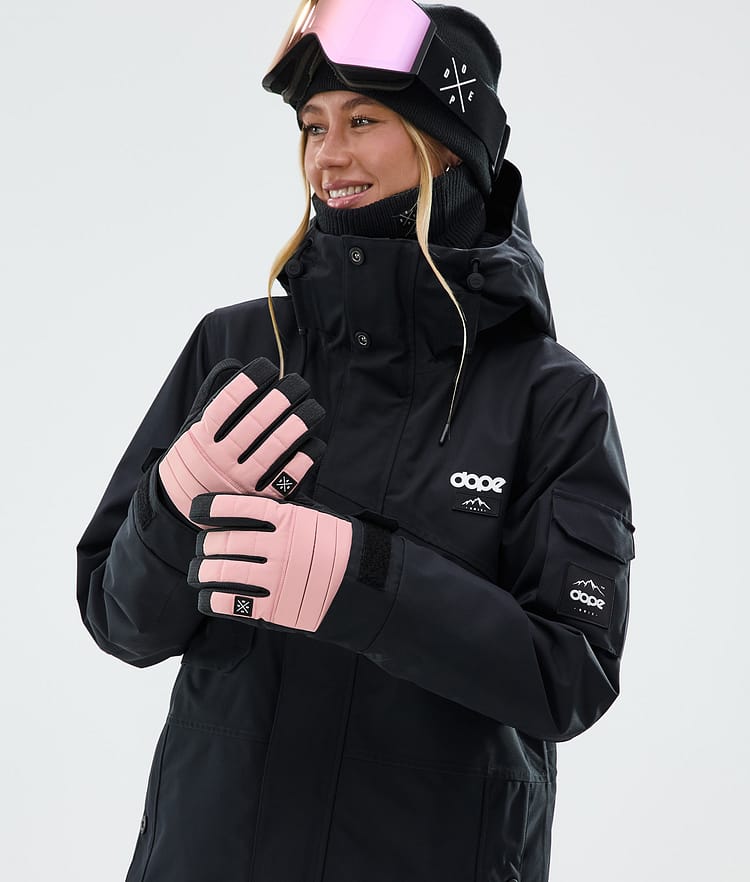 Dope Ace Ski Gloves Soft Pink, Image 3 of 4