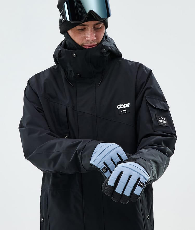 Dope Ace Ski Gloves Light Blue, Image 3 of 4