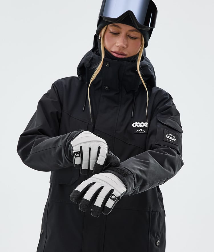 Dope Ace Skihandsker Light Grey, Image 4 of 4