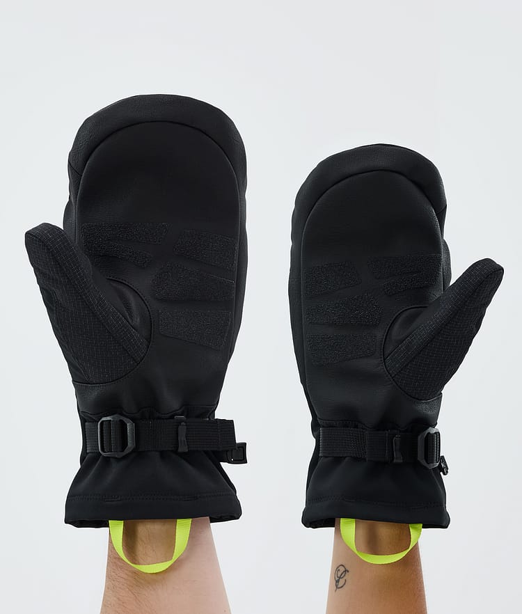 Dope Ace Snow Mittens Faded Green, Image 2 of 4