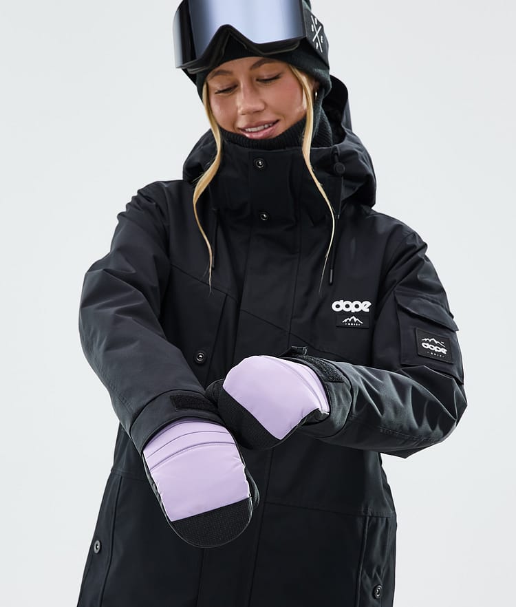 Dope Ace Snow Mittens Faded Violet, Image 3 of 4