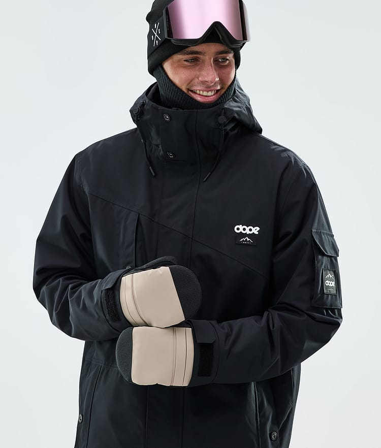 Dope Ace Snow Mittens Sand, Image 3 of 4
