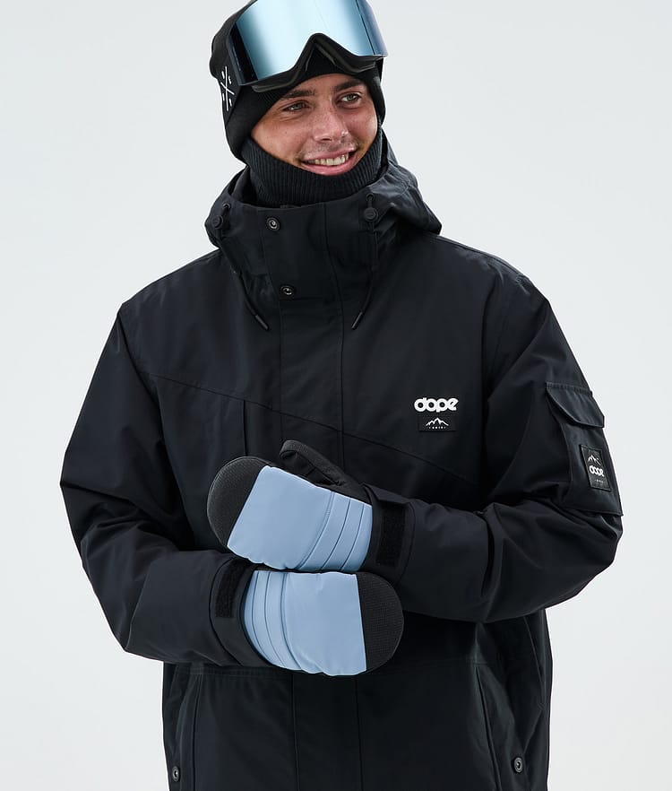 Dope Ace Snow Mittens Light Blue, Image 3 of 4