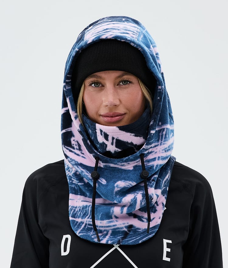 Dope Cozy Hood II Facemask Carvings Pink, Image 4 of 4