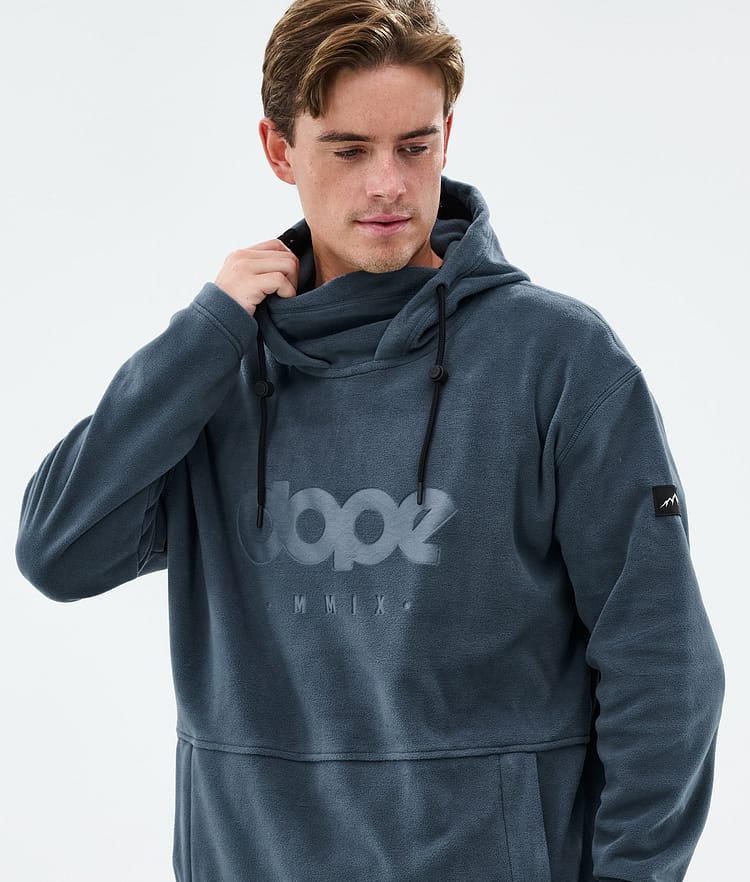 Dope Cozy II Fleece Hoodie Men Metal Blue Renewed, Image 2 of 7