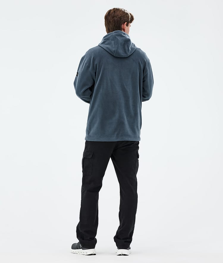 Dope Cozy II Fleece Hoodie Men Metal Blue Renewed, Image 4 of 7