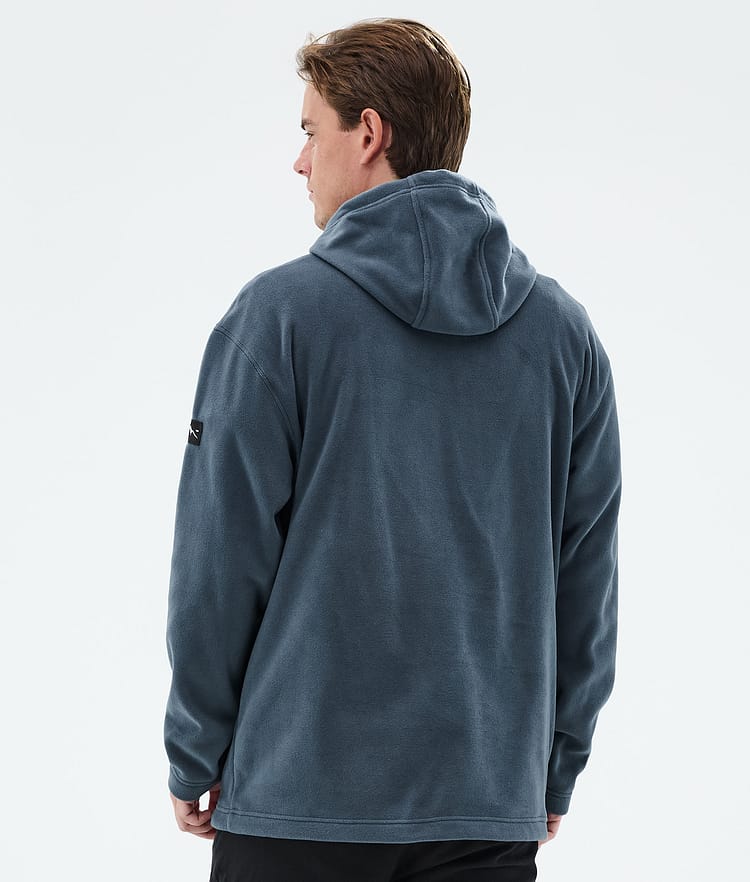 Dope Cozy II Fleece Hoodie Men Metal Blue Renewed, Image 6 of 7