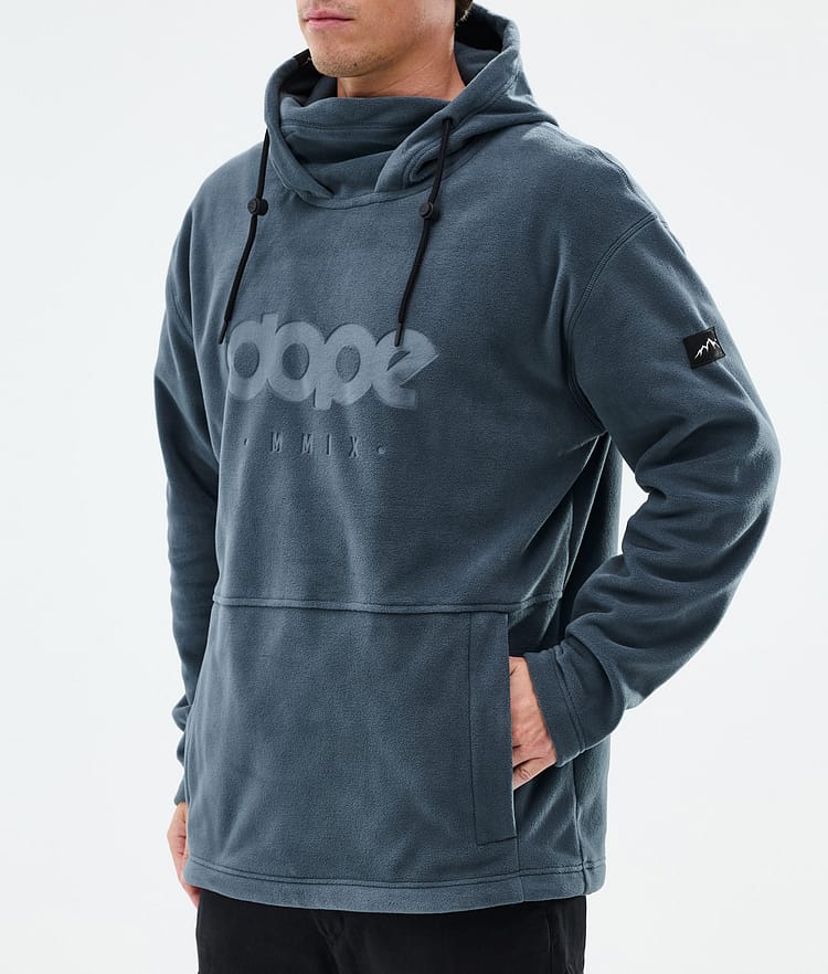 Dope Cozy II Fleece Hoodie Men Metal Blue Renewed, Image 7 of 7