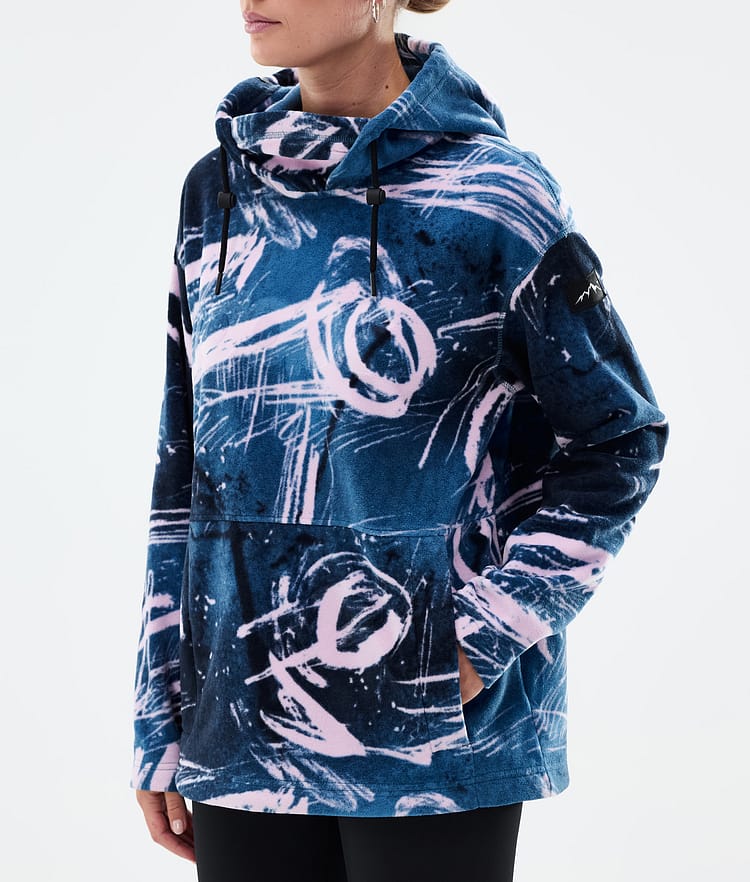 Dope Cozy II W Fleece Hoodie Women Carvings Pink, Image 7 of 7