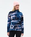 Dope Comfy W Fleece Sweater Women Carvings Pink