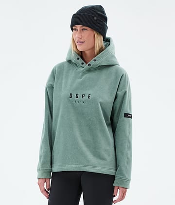 Dope Sublime W Fleece Hoodie Faded Green