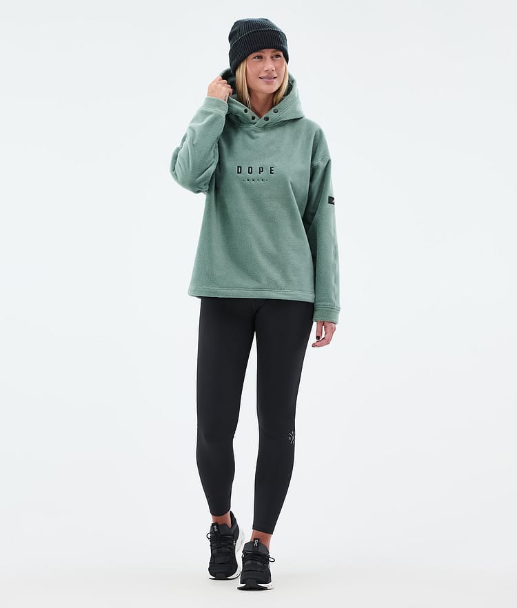 Dope Sublime W Fleece Hoodie Women Faded Green, Image 3 of 6