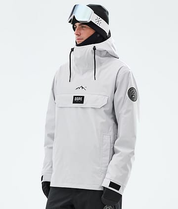 Dope Blizzard Snowboard Jacket Light Grey