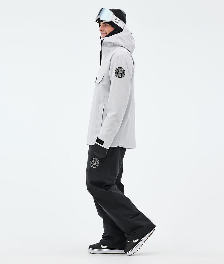 Dope Blizzard Snowboard Jacket Men Light Grey, Image 3 of 8