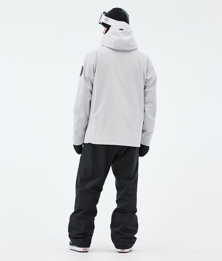 Dope Blizzard Snowboard Jacket Men Light Grey, Image 4 of 8