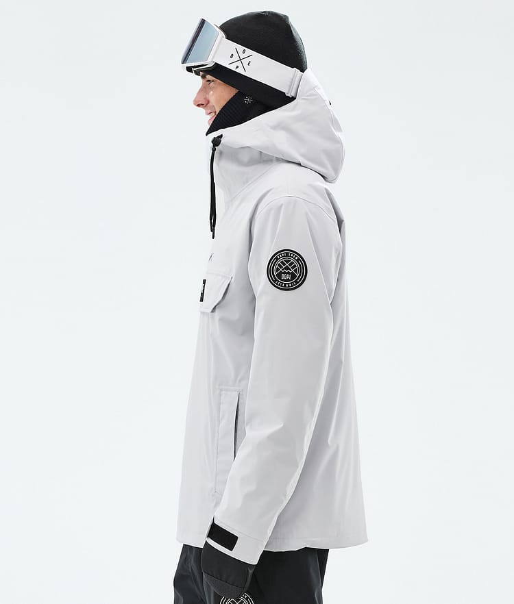 Dope Blizzard Snowboard Jacket Men Light Grey, Image 5 of 8