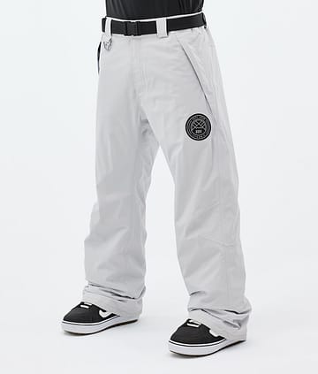 Dope Blizzard Snowboard Pants Light Grey