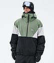 Dope Spartan Ski Jacket Men Sport Moss Green/Light Grey/Black