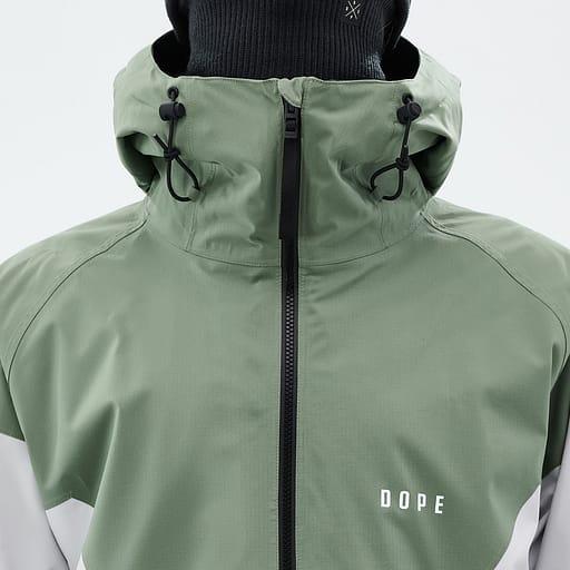 Front Zipper with Inner Placket
